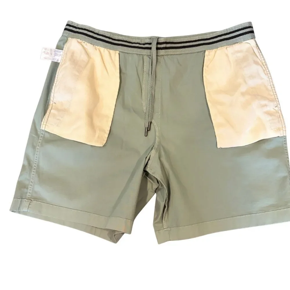 GAP Men's XL Green Drawstring Shorts